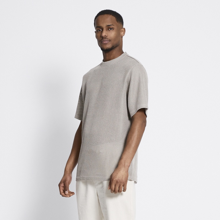 Stickad t-shirt "Truls"
